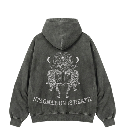 STAGNATION IS DEATH Hoodie